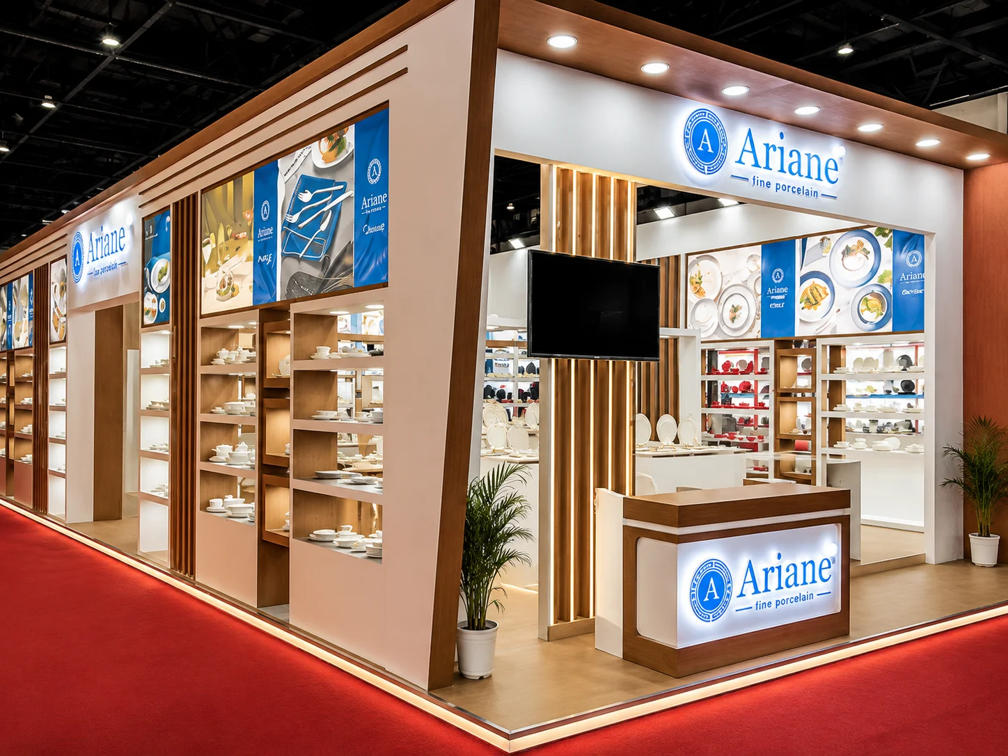 exhibition booth design company for Indus-Tech Expo
